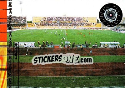 Sticker Stadio Via del Mare - Calcio Cards 2000-2001 n. 9 - Panini