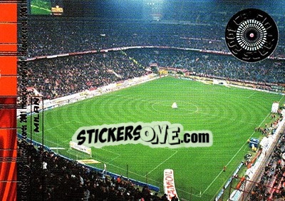 Sticker Stadio Giuseppe Meazza - Calcio Cards 2000-2001 n. 10 - Panini