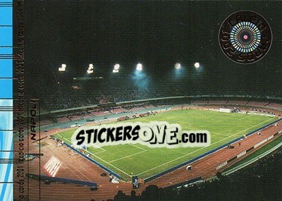 Figurina Stadio San Paolo - Calcio Cards 2000-2001 - Panini