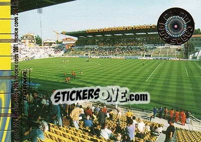 Sticker Stadio Ennio Tardini - Calcio Cards 2000-2001 n. 12 - Panini