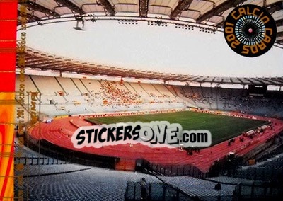 Sticker Stadio Olimpico - Calcio Cards 2000-2001 n. 15 - Panini