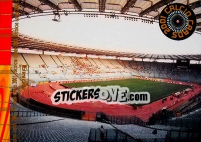 Sticker Stadio Olimpico - Calcio Cards 2000-2001 - Panini