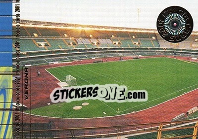 Sticker Stadio Bentegodi - Calcio Cards 2000-2001 n. 17 - Panini