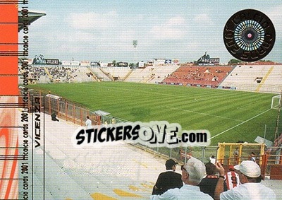 Sticker Stadio Romeo Menti - Calcio Cards 2000-2001 n. 18 - Panini
