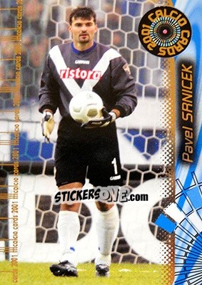 Sticker Pavel Srnicek - Calcio Cards 2000-2001 n. 22 - Panini