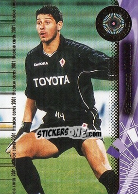Sticker Francesco Toldo - Calcio Cards 2000-2001 n. 23 - Panini