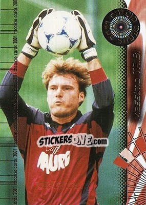 Sticker Massimo Taibi - Calcio Cards 2000-2001 n. 32 - Panini