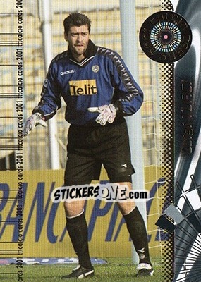 Sticker Luigi Turci - Calcio Cards 2000-2001 n. 34 - Panini
