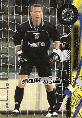 Sticker Fabrizio Ferron - Calcio Cards 2000-2001 n. 35 - Panini
