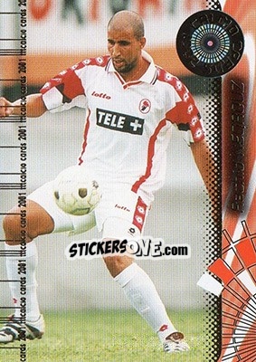 Sticker Rachid Neqrouz - Calcio Cards 2000-2001 n. 37 - Panini