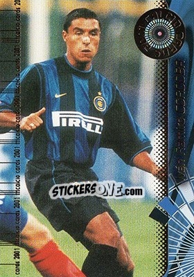 Sticker Ivan Ramiro Cordoba - Calcio Cards 2000-2001 n. 40 - Panini