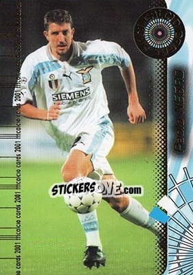 Sticker Paolo Negro - Calcio Cards 2000-2001 - Panini