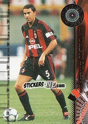 Sticker Alessandro Costacurta - Calcio Cards 2000-2001 n. 48 - Panini