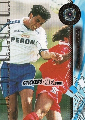 Sticker Salvatore Fresi - Calcio Cards 2000-2001 n. 50 - Panini