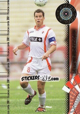 Sticker Daniel Andersson - Calcio Cards 2000-2001 n. 55 - Panini