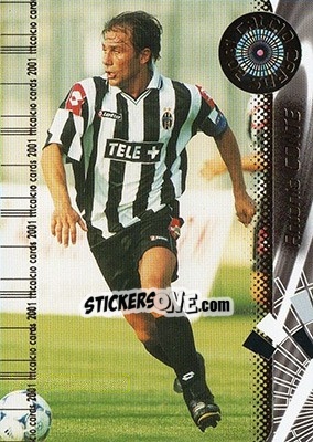 Sticker Antonio Conte - Calcio Cards 2000-2001 n. 59 - Panini