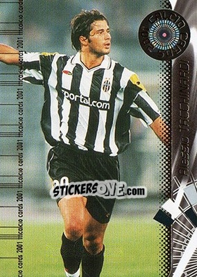 Sticker Alessio Tacchinardi - Calcio Cards 2000-2001 n. 61 - Panini