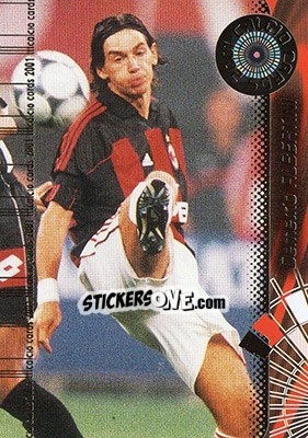 Sticker Demetrio Albertini - Calcio Cards 2000-2001 n. 63 - Panini
