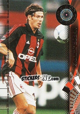 Sticker Zvonimir Boban - Calcio Cards 2000-2001 n. 64 - Panini