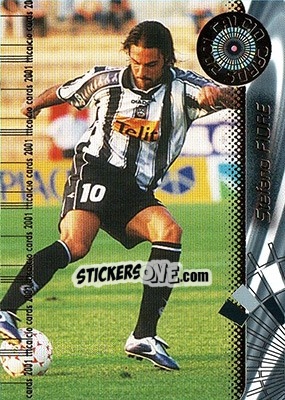 Sticker Stefano Fiore - Calcio Cards 2000-2001 n. 70 - Panini