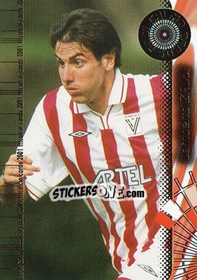 Cromo Lamberto Zauli - Calcio Cards 2000-2001 n. 72 - Panini