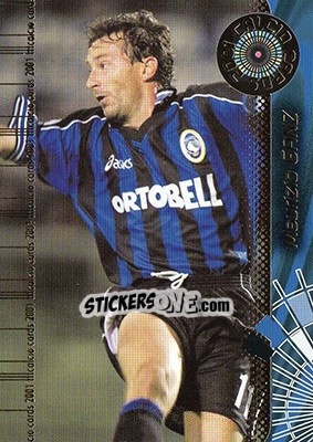 Sticker Maurizio Ganz - Calcio Cards 2000-2001 n. 73 - Panini