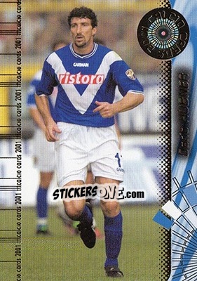 Sticker Dario Hubner - Calcio Cards 2000-2001 n. 75 - Panini