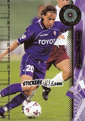 Sticker Enrico Chiesa - Calcio Cards 2000-2001 n. 76 - Panini
