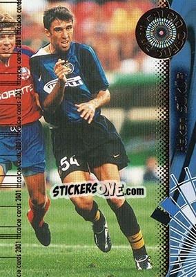 Sticker Hakan Sukur - Calcio Cards 2000-2001 n. 77 - Panini