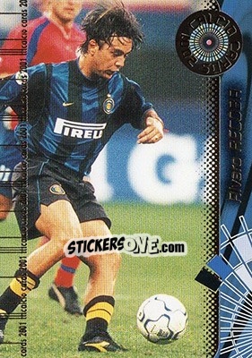 Sticker Alvaro Recoba - Calcio Cards 2000-2001 n. 78 - Panini