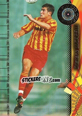 Sticker Cristiano Lucarelli - Calcio Cards 2000-2001 n. 84 - Panini