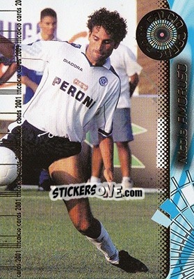 Sticker Nicola Amoruso - Calcio Cards 2000-2001 n. 86 - Panini