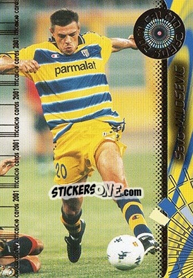 Sticker Savo Milosevic - Calcio Cards 2000-2001 n. 87 - Panini