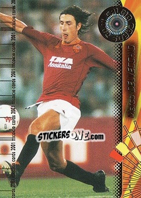 Sticker Marco Delvecchio - Calcio Cards 2000-2001 n. 88 - Panini
