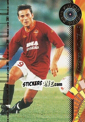 Sticker Vincenzo Montella - Calcio Cards 2000-2001 n. 89 - Panini
