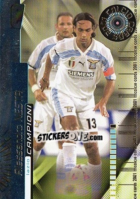 Sticker Alessandro Nesta - Calcio Cards 2000-2001 n. 99 - Panini