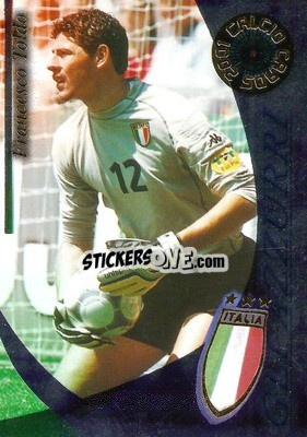 Sticker Francesco Toldo - Calcio Cards 2000-2001 n. A1 - Panini