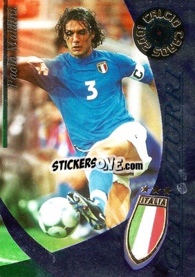 Sticker Paolo Maldini - Calcio Cards 2000-2001 - Panini