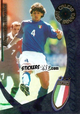 Sticker Demetrio Albertini - Calcio Cards 2000-2001 n. A6 - Panini