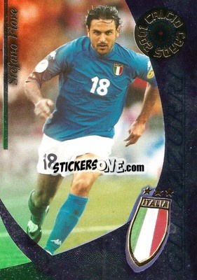 Sticker Stefano Fiore - Calcio Cards 2000-2001 n. A8 - Panini
