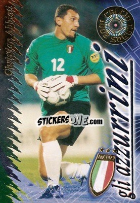 Sticker Christian Abbiati - Calcio Cards 2000-2001 n. A13 - Panini