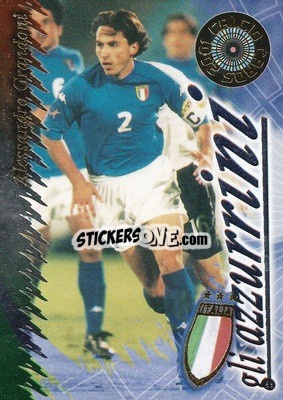 Sticker Alessandro Grandoni - Calcio Cards 2000-2001 n. A14 - Panini