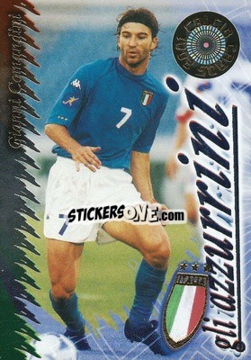 Sticker Gianni Comandini - Calcio Cards 2000-2001 n. A24 - Panini