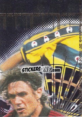 Sticker Puzzle card - Calcio Cards 2000-2001 n. P2 - Panini