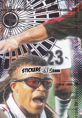 Sticker Puzzle card - Calcio Cards 2000-2001 n. P4 - Panini
