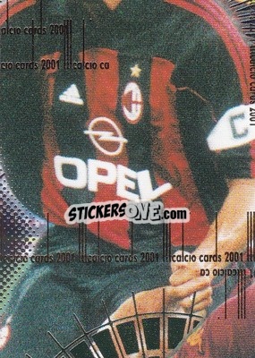 Sticker Puzzle card - Calcio Cards 2000-2001 n. P5 - Panini