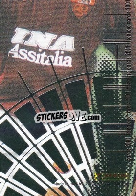 Sticker Puzzle card - Calcio Cards 2000-2001 n. P9 - Panini