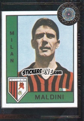 Sticker Cesare Maldini - Calcio Cards 2000-2001 n. V1 - Panini
