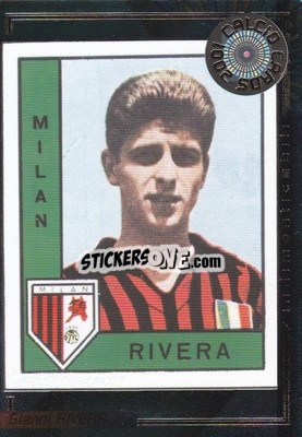 Sticker Gianni Rivera - Calcio Cards 2000-2001 n. V3 - Panini