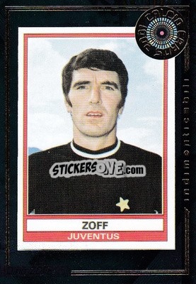 Sticker Dino Zoff - Calcio Cards 2000-2001 n. V5 - Panini